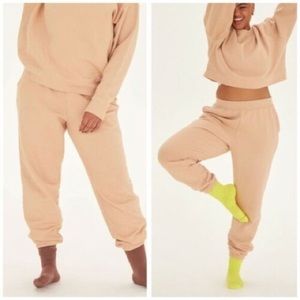 Girlfriend collective classic joggers in color canyon